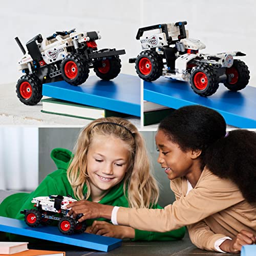 LEGO 42150 Technic Monster Jam Monster Mutt Dalmatian, Truck Toy for Boys and Girls Aged 7 Plus, 2in1 Pull Back Racing Toys, Birthday Gift Idea