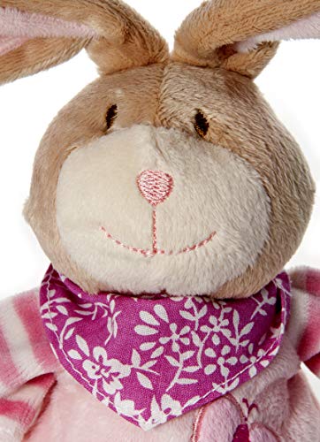 Mousehouse Gifts Stuffed Animal Plush Bunny Rabbit Soft Toy for Newborn Baby Gift Present (Pink)