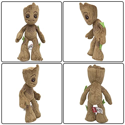 FISAPBXC Groot Soft Plush Toy Cute Groot Plush Doll Soft Stuffed Collectable Birthday Christmas Toys Gifts Home Decoration Suitable for Boys Girls Kids 22cm