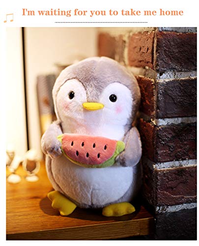 Soft Stuffed Animal Toy,plush soft toys for babies,soft toy penguin,lovely and soft toys,Marine animal plush toys, home decor,Penguin Soft Plush25cm (Watermelon, 9.8 inch)