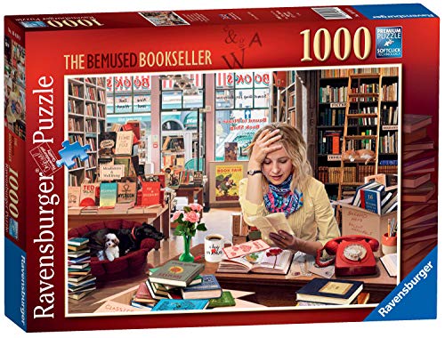 Ravensburger - The Bemused Bookseller 1000 Piece Jigsaw Puzzle for Adults & for Kids Age 12 and Up