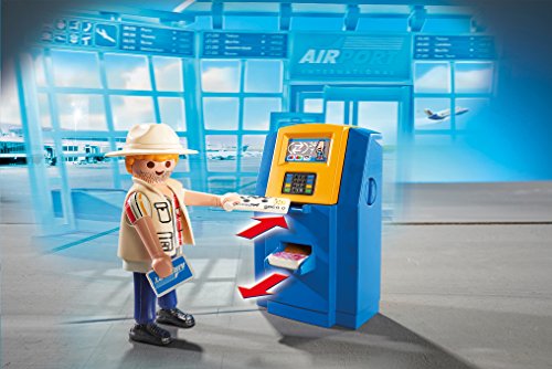 Playmobil 5399 City Action Family at Check-In, Fun Imaginative Role-Play, PlaySets Suitable for Children Ages 4+