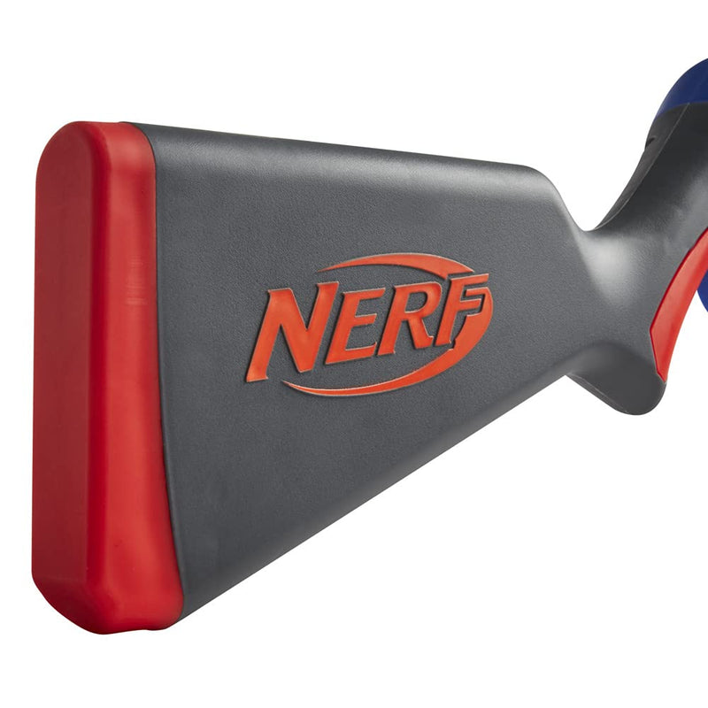 Nerf Fortnite Pump SG Blaster Pump Action Mega Dart Blasting Breech Load 4 For Youth, Teens, Adults, Multicolor, Big