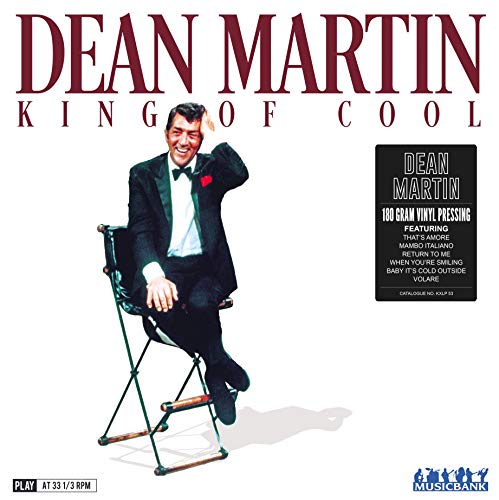 Dean Martin - King Of Cool, 12" Vinyl, 180 Gram, LP Record, Label: MUSICBANK