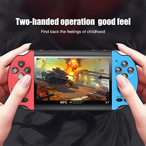 Handheld Game Console, Retro Games Console Built-in 10000+ Classic Games, 4.1-inch TFT LCD Screen, 10 Emulators, Handheld Emulator Console Support TV Output Video Music eBook