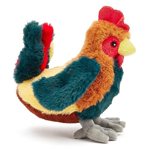 Zappi Co Ultra Soft Cockerel Plush Toy (24 cm Length) - 100% Recycled, Eco-Friendly, Newborn Gift, Realistic Lifelike