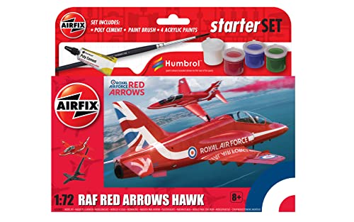 Airfix A55002 Small Beginners Gift Set Red Arrows Hawk