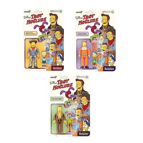 SUPER7 - The Simpsons ReAction Wave 2 - Troy McClure Meat And You: Partners In Freedom