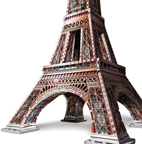 Wrebbit3D | Eiffel Tower (816pc) | 3D Puzzle | Ages 14+