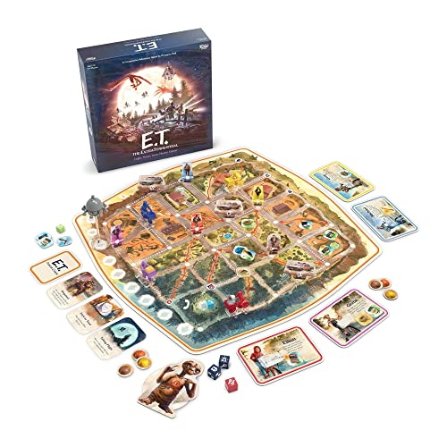 Funko Signature Games: E.T. Light Years from Home Cooperative Strategy Board Game For Children And Adults (Ages 10+) Ideal for 2-4 Players With a 30 Minute Game Time For Family Fun 62998