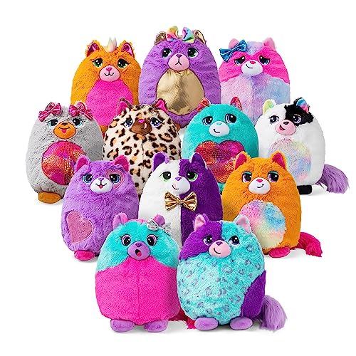 Misfittens | Surprise Cat Plush | Cuddly Soft Toy for Girls and Boys, Toddler Toys, Plush Gift for Kids, Suitable for Kids Aged 4+ | Basic Fun, 03936