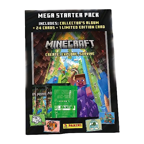 Panini Minecraft Create Explore Survive Starter Pack