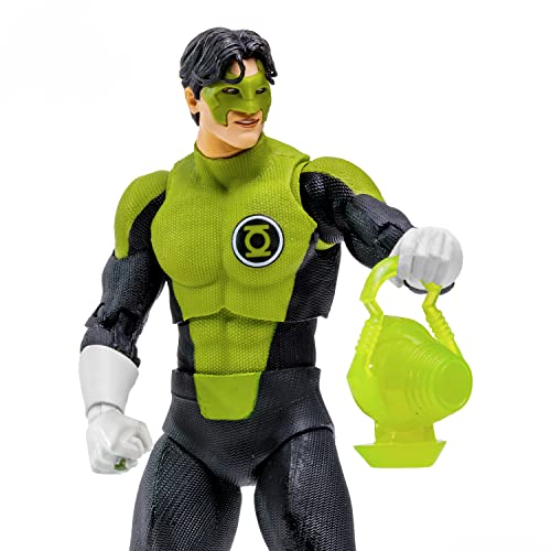 McFarlane Toys, 7-Inch DC Blackest Night Kyle Rayner Action Figure with 22 Moving Parts, Collectible DC Figure with Unique Collectible Character Card – Ages 12+