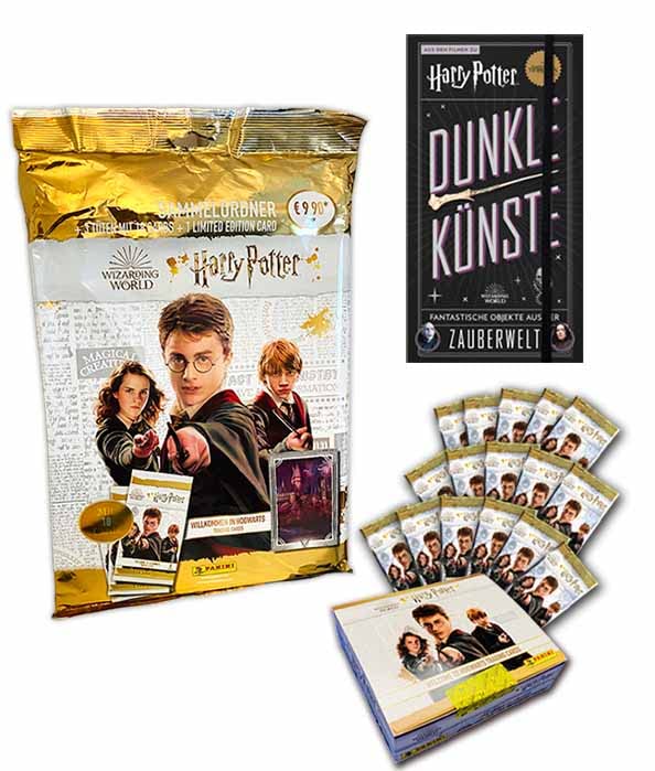 Panini Harry Potter - Welcome to Hogwarts Trading Cards (Magician Bundle)