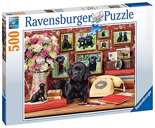 Ravensburger My Loyal Friends 500 Piece Jigsaw Puzzles for Adults & Kids Age 10 Years Up