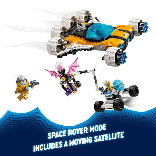 LEGO DREAMZzz Mr. Oz’s Space Car Toy to Space Shuttle Model, Vehicle Building Toys for Boys, Girls & Kids aged 8 Plus, Includes Mr. Oz, Albert and Jayden minifigures, Kids’ Birthday Gifts 71475