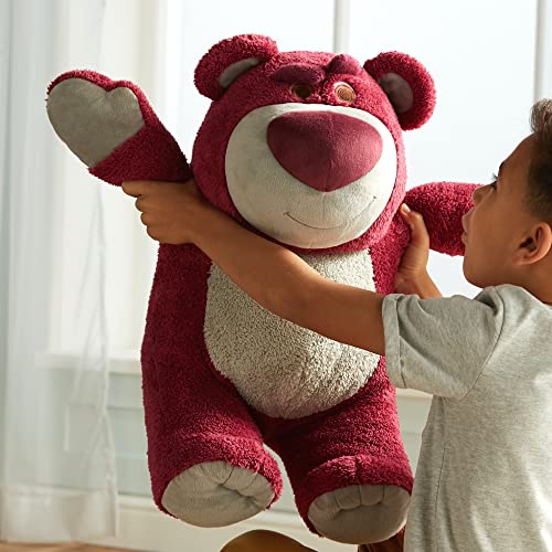 Disney Store Official Lots-o'-Huggin' Bear Standing Large Soft Toy, Toy Story, 44cm/17”, Plush Cuddly Character Grizzly Villain with Embroidered Details and Soft Finish