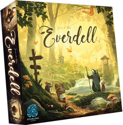 Starling Games HPGGSUH2600 Everdell 2nd Edition, Board Game, 40-80 Minute Playing Time, Mixed Colours, Ages 10+, 1-4 Players