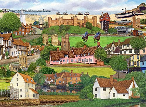 Ravensburger Escape to Suffolk 500 Piece Jigsaw Puzzle for Adults & Kids Age 10 Years Up - England, UK