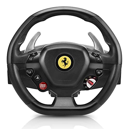 Thrustmaster T80 Ferrari 488 GTB Edition Volant Racing - PS5 / PS4 / Windows - Under official Ferrari license