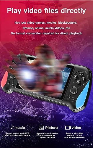 Handheld Game Console,Built In 14000+ Games,3.5'' Screen Retro Game Console, 1.3GHZ Quad-Core Processor,5000mAh Rechargeable Hand Held Game Consoles Support Video Music E-Book