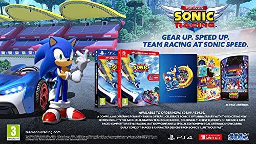 Team Sonic Racing 30th Anniversary Edition (PS4)