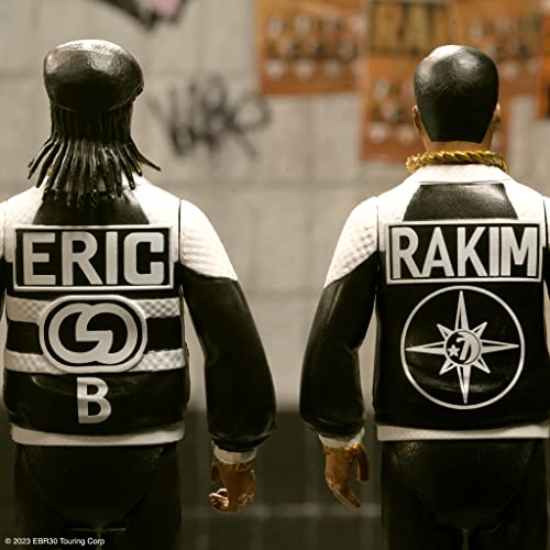 SUPER7 Eric B. & Rakim Paid in Full 2-Pack - 3.75 in Scale Reaction Figure 2-Pack