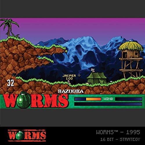 Evercade Worms Collection 1 Cartridge (Electronic Games)