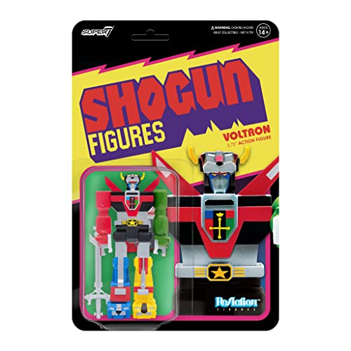 SUPER7 Voltron Shogun Reaction Action Figure, Multicolor