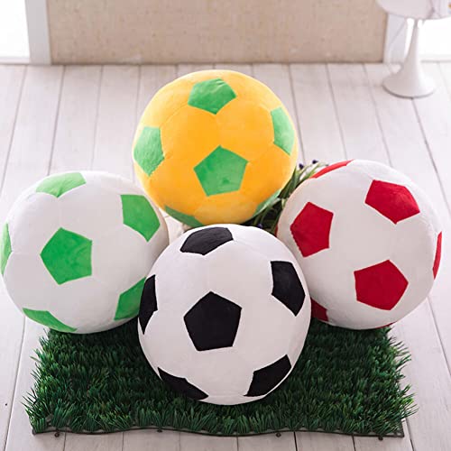 Uposao Plush Football Fluffy Stuffed Football Soft Football Kids Toy Home Sofa Decoration Creative Football Pillow Lumbar Pad Gift for Children Kids Boy Girl Baby, 22cm