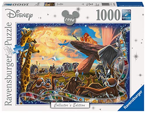 Ravensburger Disney Collector’s Edition Lion King 1000 Piece Jigsaw Puzzle for Adults and Kids Age 12 and Up
