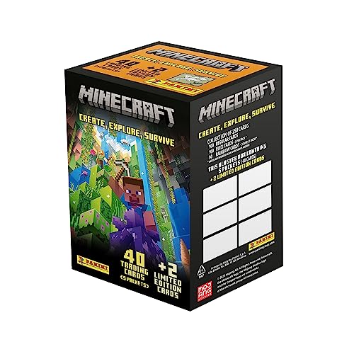 Panini Minecraft Create Explore Survive Blaster Pack, Black