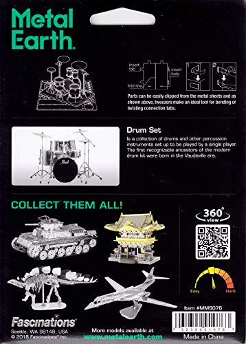 Metal Earth Drum Kit