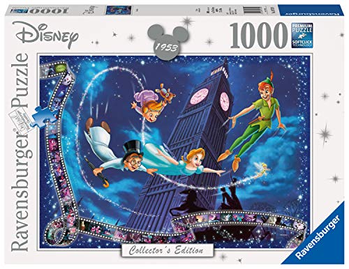 Ravensburger Disney Collector's Edition Peter Pan 1000 Jigsaw Puzzle for Adults and Kids Age 12 Years Up