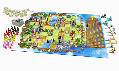 Iello | Bunny Kingdom | Board Game | Ages 14+ | 2 to 4 Players | 45 mins Minutes Playing Time
