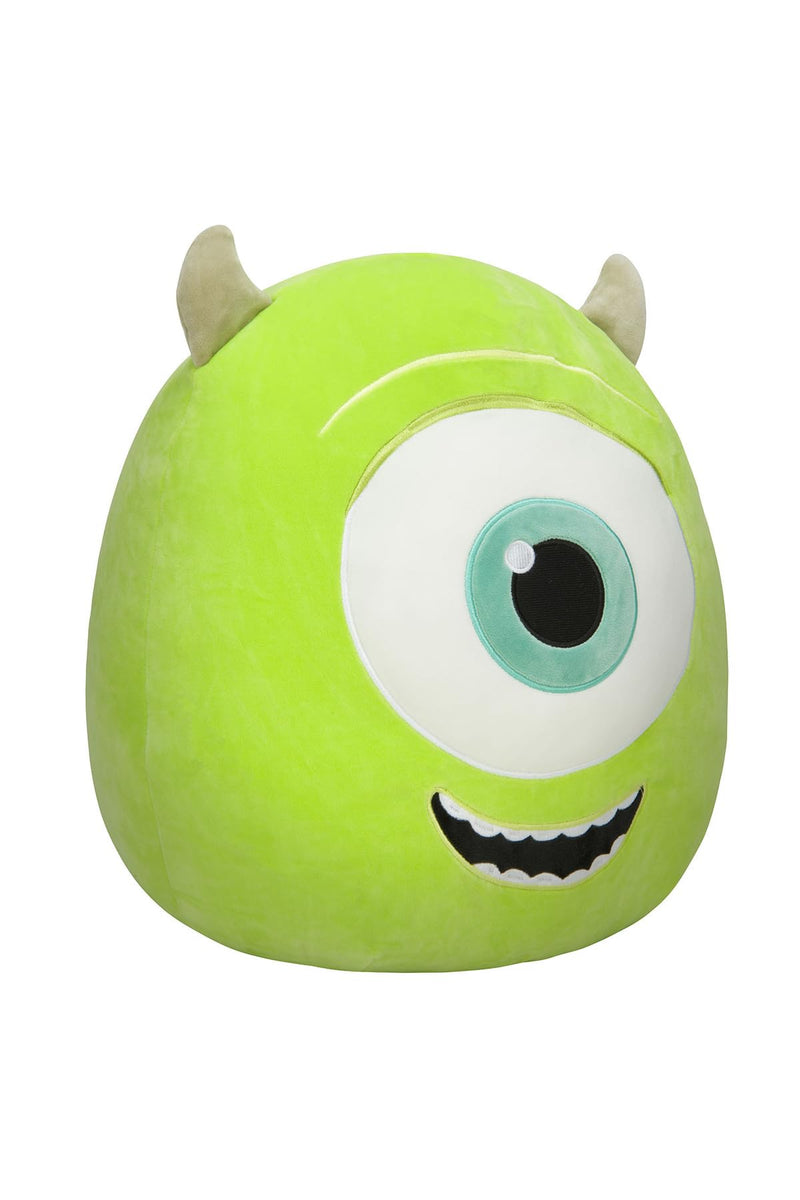 Disney and Pixar 14-inch Mike Wazowski Plush - Add Mike Wazowski to your Squad, Ultrasoft Stuffed Animal Large Plush, Official Kelly Toy Plush