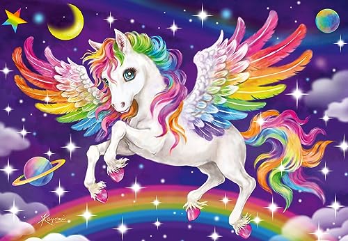 Ravensburger 5677 Unicorn & Pegasus Jigsaw Puzzles for Kids Age 3 Years Up-Toddler Toys-2x 24 Pieces