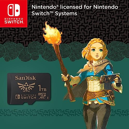 SanDisk 1TB microSDXC card for Nintendo Switch - Nintendo Licensed Product