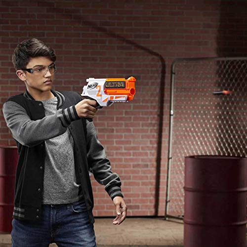 Nerf Ultra Two Motorised Blaster â€“ Fast-Back Reloading â€“ Includes 6 Nerf Ultra Darts â€“ Compatible Only With Nerf Ultra Darts Multicolor E7921