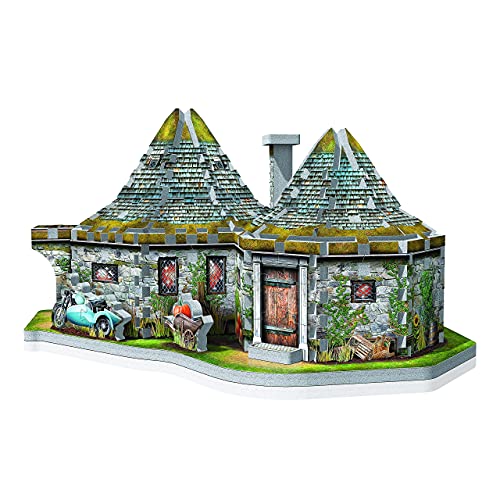 Wrebbit3D HOGHAG Hagrid's Hut Harry Potter Puzzle, Multicolor, (270-Piece)