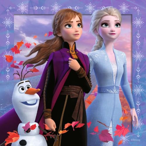 Ravensburger Disney Frozen 2 - 3 x 49 piece Jigsaw Puzzles for Kids Age 5 Years Up