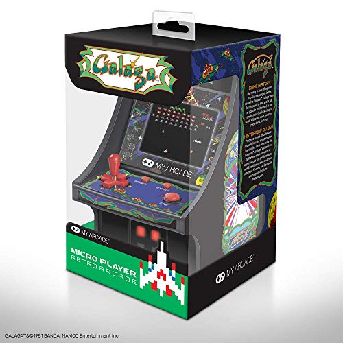 6" Collectible Retro Galaga Micro Player (Electronic Games)