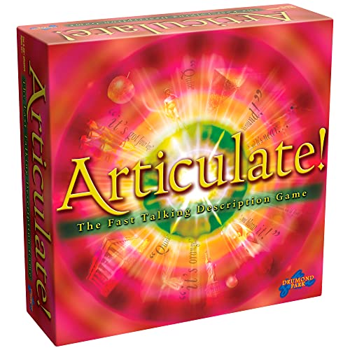 Drumond Park Articulate Family Board Game, The Fast Talking Description Games For Adults And Kids Suitable From 12+ Years For 4-20+ Players