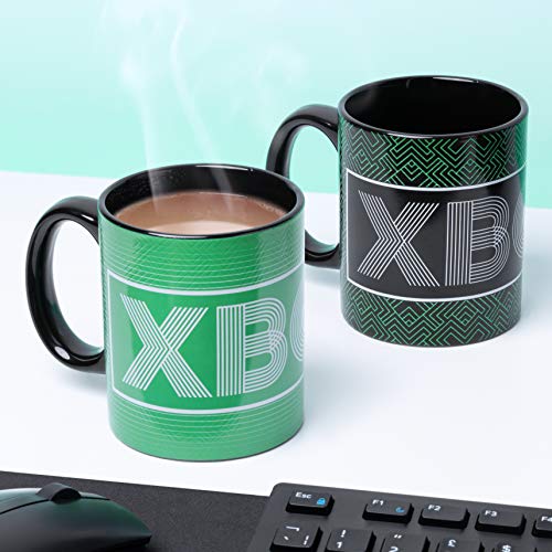 Paladone PP8381XB Xbox Logo Heat Change Mug - Officially Licensed Merchandise, Multicolor