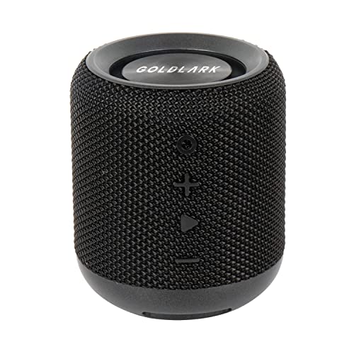 GOLDLARK Bluetooth Speaker Portable Wireless Bluetooth Speaker with 10W Enhanced Bass IPX6 Waterproof Bluetooth 5.0 Outdoor Speaker for Travel Sport,FM Radio