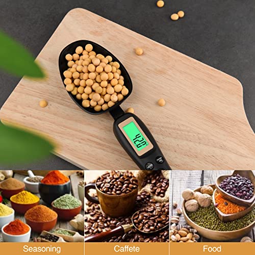 Mafiti Digital Measuring Spoon, Weighing Spoon Scale 500g / 0.1g High Precision with LCD Screen Display for Kitchen Gadgets and Daily Meals