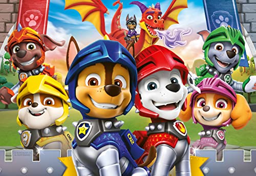 Ravensburger Paw Patrol Knights & Dragons 35 Piece Jigsaw Puzzle for Kids Age 3 Years Up - Educational Toddler Toys