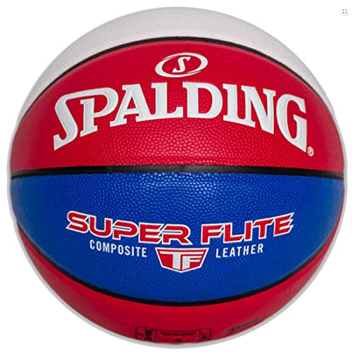 Spalding Super Flite Ball 76928Z Unisex Basketballs, Red, Size 7