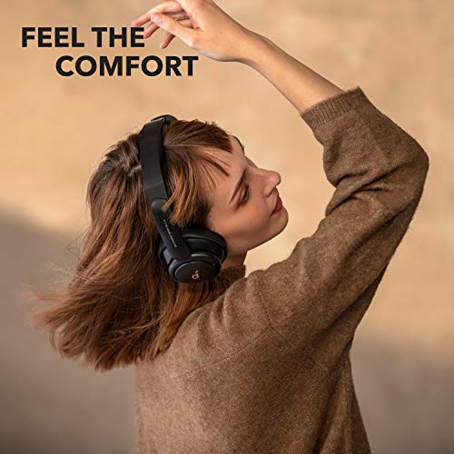 soundcore by Anker Q30 Hybrid Active Noise Cancelling Headphones with Multiple Modes, Hi-Res Sound, Custom EQ via App, 40H Playtime, Comfortable Fit, Bluetooth Headphones, Multipoint Connection