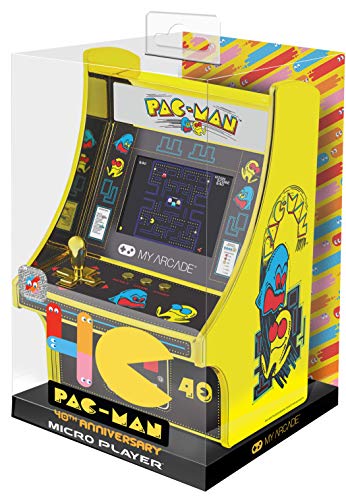 6.75" COLLECTIBLE RETRO PAC-MAN 40TH ANNIVERSARY MICRO PLAYER (PREMIUM EDITION)